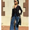 Blazer básica negra