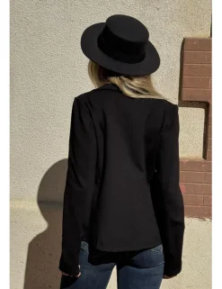 Blazer básica negra