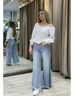 Blusa bohemia blanca