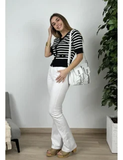 Bolso bandolera blanco