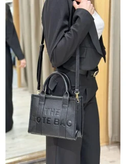 Bolso The Tote Bag negro