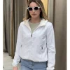 Chaqueta bomber reversible blanco-crudo