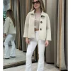 Chaqueta neopreno beige