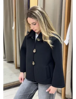 Chaqueta neopreno negra