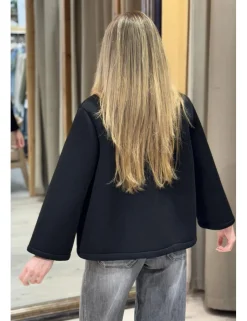 Chaqueta neopreno negra