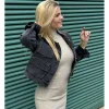 Chaqueta tejana cargo negra