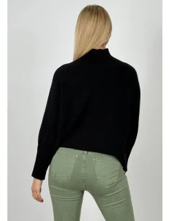 Jersey oversize perkins canalé negro