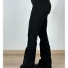 Pantalón flare negro