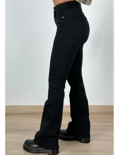 Pantalón flare negro