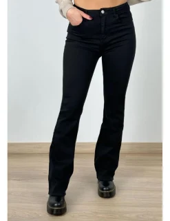 Pantalón flare negro