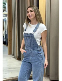 Peto tejano azul denim