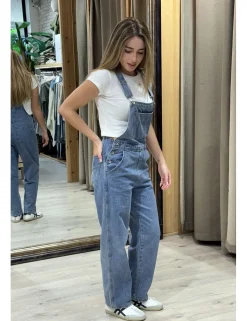 Peto tejano azul denim