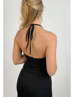 Vestido cutout negro