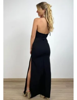 Vestido cutout negro