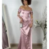 Vestido raso princesa rosa