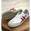 Zapatillas casual bicolor blanco-rojo